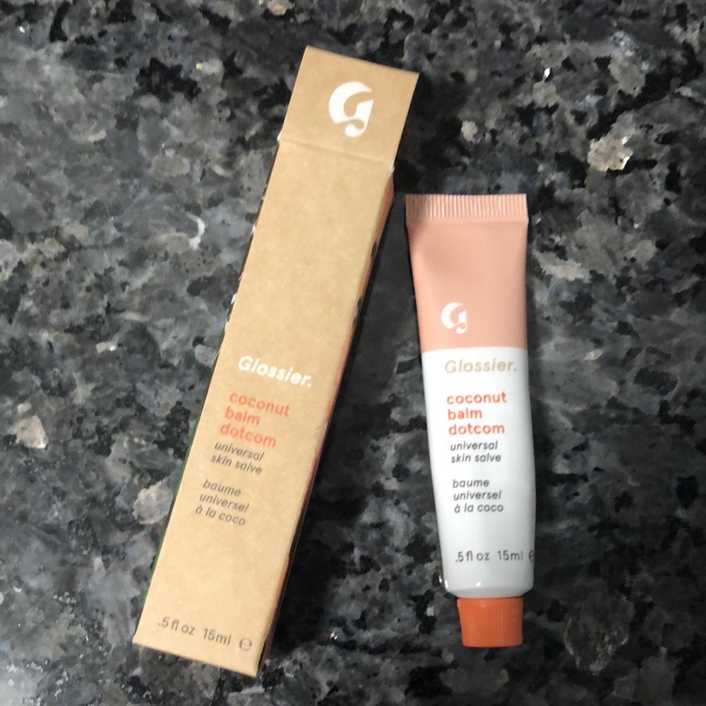 BNIB Glossier coconut balm dotcom